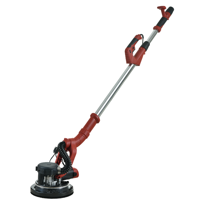 2309AZ Series 225mm Foldable Drywall Sander with Dust Extraction, Extension Pole & LED Light